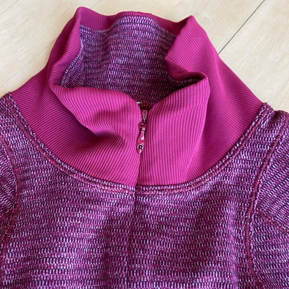 Lululemon Runderful 1/2 Zip - Picture 5 of 5